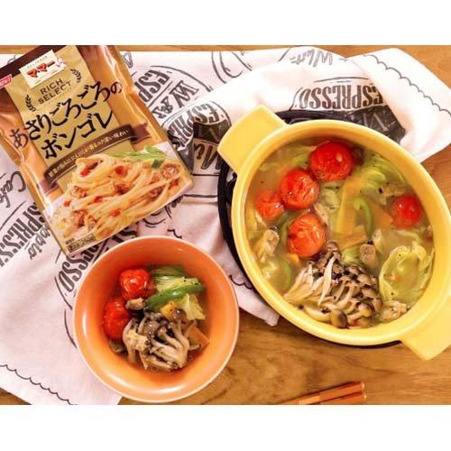 マ・マー リッチセレクト あさりごろごろのボンゴレ ( 260g )/ パスタ