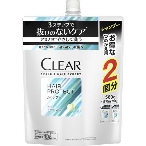 クリア スカルプ＆ヘア エキスパート ヘアプロテクト シャンプー つめかえ用 ( 560g )/ クリア(CLEAR)｜soukai