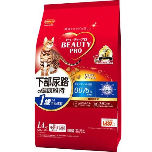 ビューティープロ キャット 猫下部尿路の健康維持 1歳から チキン味