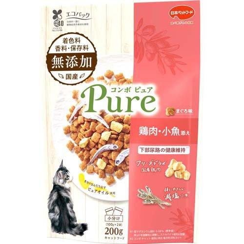 コンボ キャット ピュア まぐろ味・鶏肉・小魚添え ( 200g )/ : 爽快