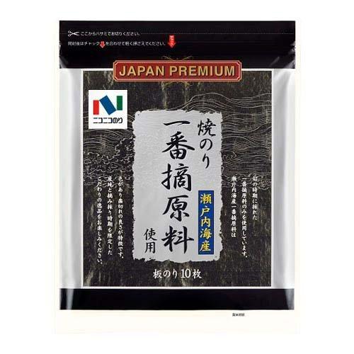 瀬戸内海産 一番摘原料使用焼のり ( 板のり×10枚入 ) : 爽快ドラッグ