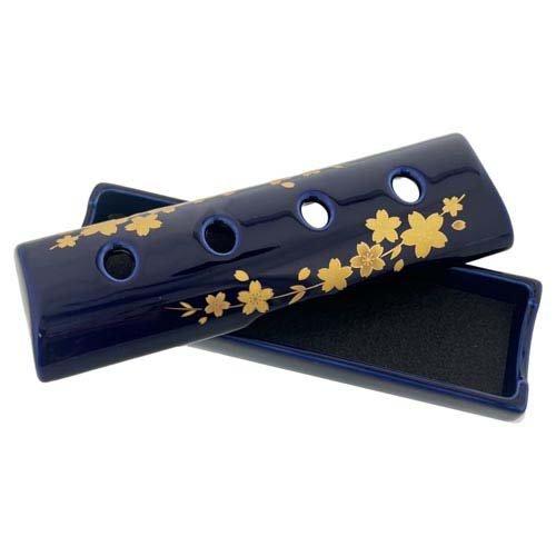 寝かせる線香皿 大 瑠璃に桜 ( 1個 ) : 爽快ドラッグ - 通販 - Yahoo