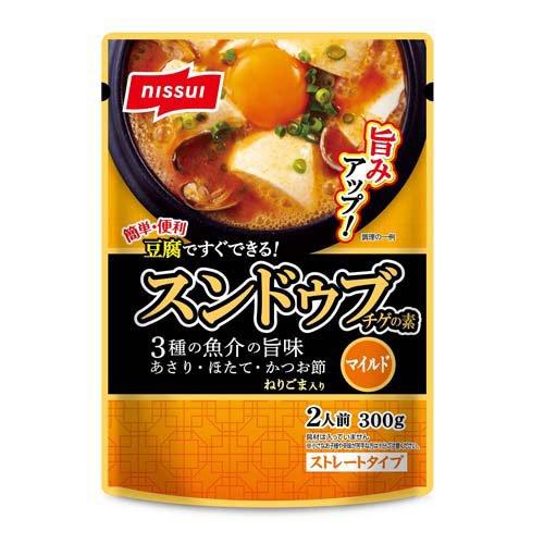 ニッスイ スンドゥブチゲの素 マイルド ( 300g ) 夕飯 鍋 純豆腐 韓国