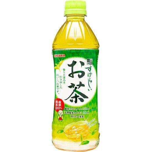 サンガリア すばらしいお茶 ( 500ml*24本入 )/ サンガリア｜soukai