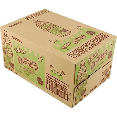 サンガリア すっきりと白ぶどう ( 500ml*24本入 ) : 爽快ドラッグ