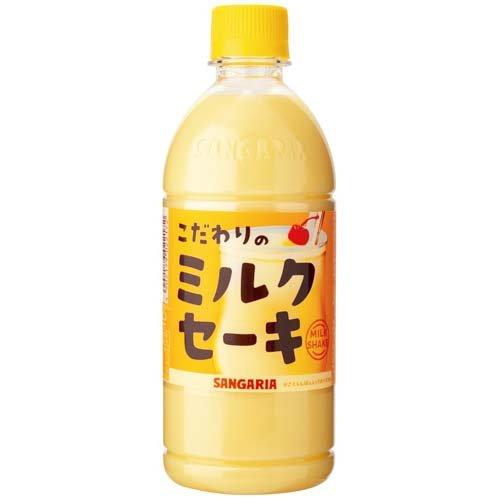 サンガリア こだわりのミルクセーキ ( 500ml*24本入 ) : 爽快ドラッグ