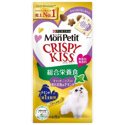 モンプチ クリスピーキッス おやつ 総合栄養食 キャットニップ入り贅沢