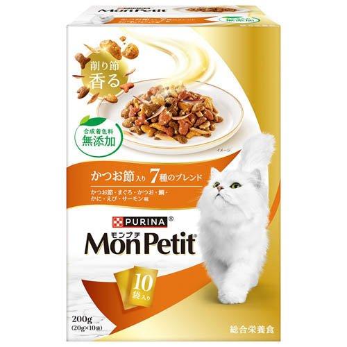 モンプチ ボックスドライ かつお節入り7種のブレンド ( 20g×10袋入