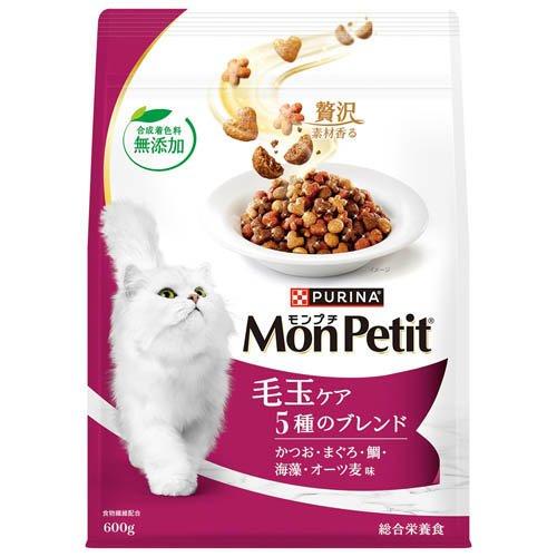 モンプチ バッグ ドライ 毛玉ケア 5種のブレンド ( 600g )/ : 爽快