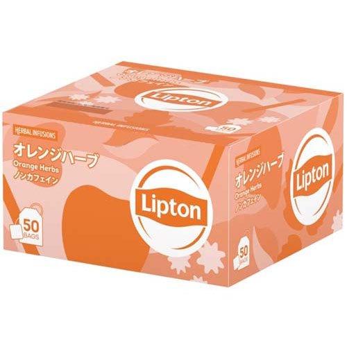 リプトン 紅茶 オレンジハーブ ポリプロピレンティーバッグ ( 2.1g×50