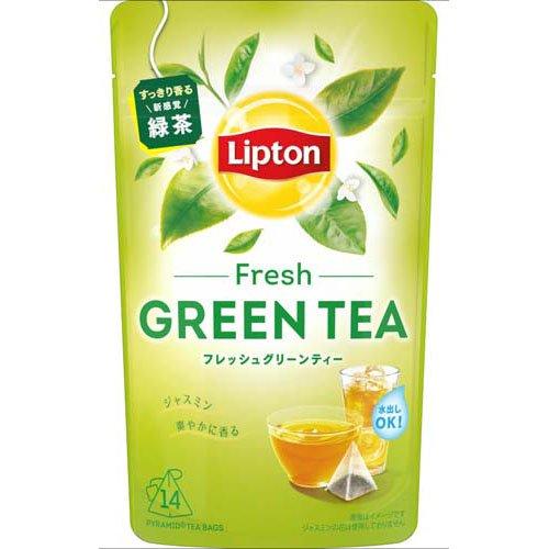 リプトン グリーンティー フレッシュ ティーバッグ ( 14袋入