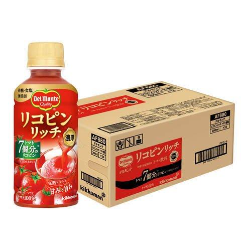 デルモンテ リコピンリッチ トマト飲料 ( 200ml×24本 )/ : 爽快