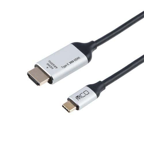 【めこ】　ウイスキー HDMIケーブル MCO USB Type-C HDMIケーブル 4K60Hz対応 2m USD-4K20BK ( 1本