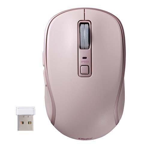 Digio2 無線 静音マウス 5ボタンBlueLED d98 MUS-RKF216P ( 1個