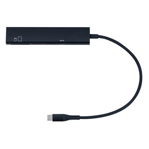 Digio2 Type-C USB3.2Gen1 3ポート アルミコンボハブ SDCRW付 COM