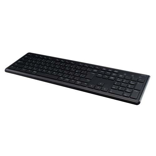 MCO 無線 超静音フルキーボード (テンキー付) FKB-R249BK ( 1個