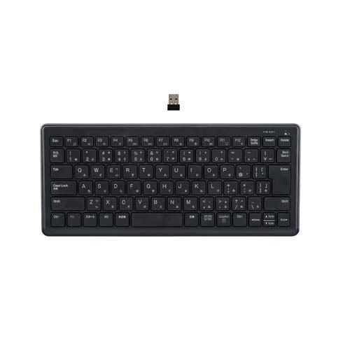 MCO 無線 超静音ミニキーボード (テンキーなし) FKB-R251BK ( 1個