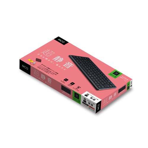 MCO 無線 超静音ミニキーボード (テンキーなし) FKB-R251BK ( 1個