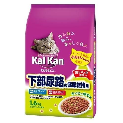 カルカン ドライ 下部尿路の健康維持用 まぐろと野菜味 ( 1.6kg )/ カルカン(kal kan) ( キャットフード )｜soukai