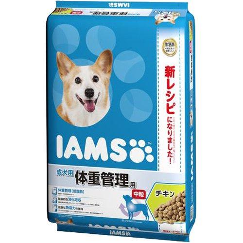 アイムス 成犬用 体重管理用 チキン 中粒 12kg アイムス 爽快ドラッグ 通販 Yahoo ショッピング