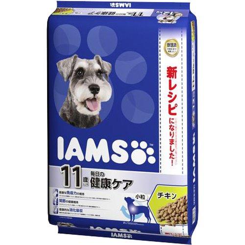 IAMS 健康維持用 ドライフード チキン 8kg×2袋 アイムス 11歳以上用 毎日の健康ケア チキン 小粒 ( 12kg )/ : 爽快