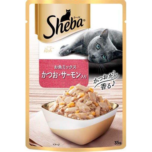 シーバ リッチ お魚ミックス かつお・サーモン入り 成猫 キャット