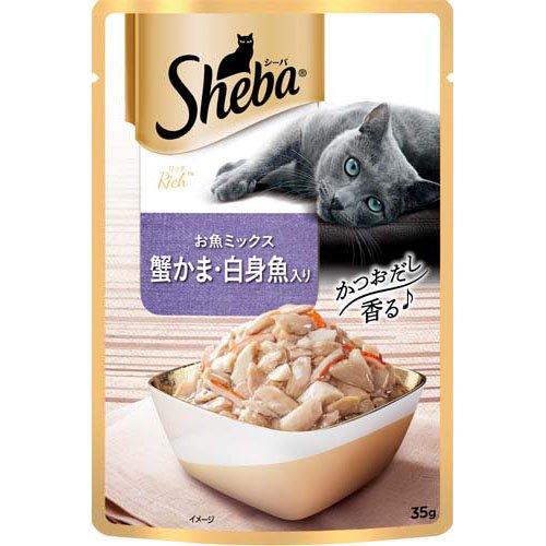 シーバ リッチ お魚ミックス 蟹かま・白身魚入り 成猫 キャット