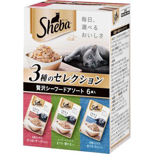シーバ リッチ ごちそうフレーク 贅沢シーフードアソート ( 35g*6袋入