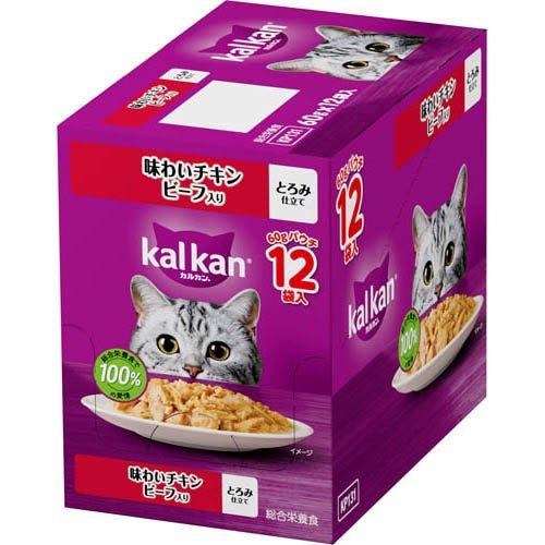 カルカン パウチ 味わいチキン ビーフ入り 成猫 キャットフード