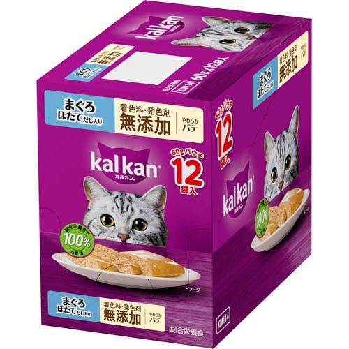 カルカン パウチ やわらかパテ まぐろ ほたてだし 着色料発色剤 無添加