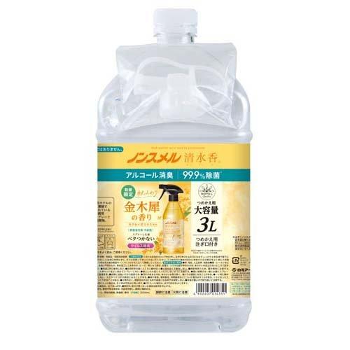 ノンスメル清水香 金木犀の香り つめかえ 大容量 ( 3L )/ ノンスメル
