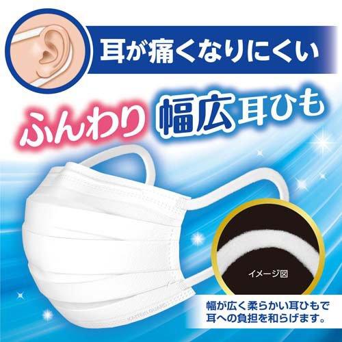 快適ガード マスク 小さめサイズ 個別包装 ( 60枚入 )/ 快適ガード ( マスク 不織布 個包装  耳が痛くない 毛羽立たない ) |  | 03