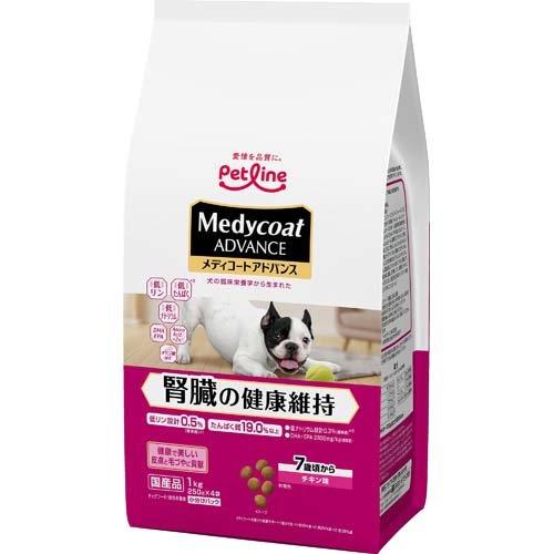メディコート アドバンス 腎臓の健康維持 7歳頃から チキン味 ( 250g*4