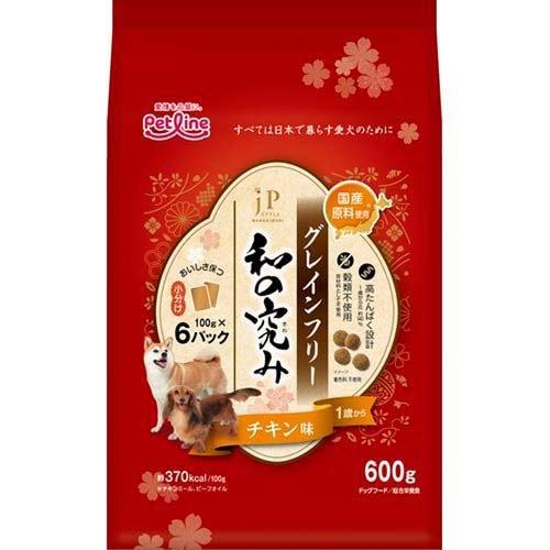 JPスタイル 和の究み 小粒 グレインフリー チキン味 1歳から ( 600g