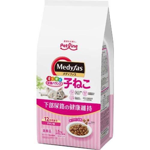 メディファス 子ねこ 12か月まで チキン味 ( 250g×6袋