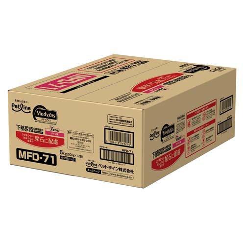 メディファス 7歳から チキン味 ( 500g*12袋 )/ キャットフード