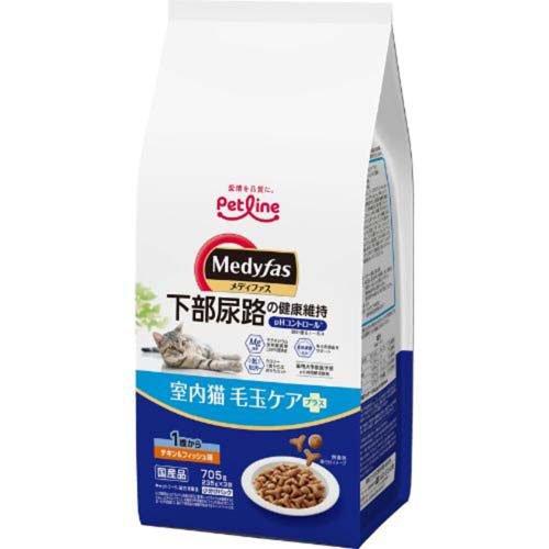 メディファス 室内猫 1歳から チキン＆フィッシュ味 ( 235g*3袋入 