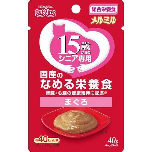 キャネット メルミル 15歳から まぐろ ( 40g )/ キャットフード