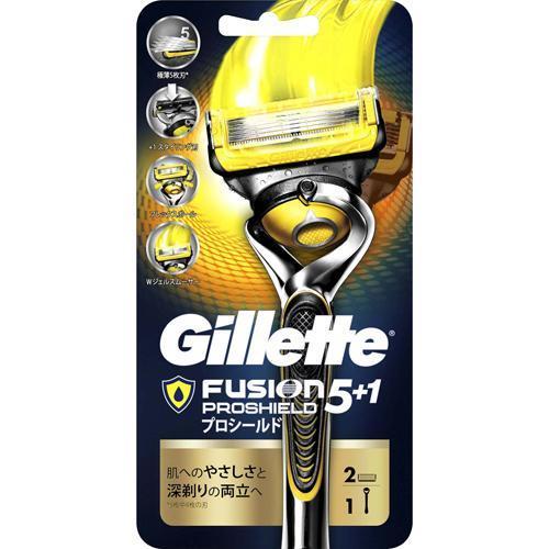 ジレット プロシールド マニュアル ホルダー 替刃2個付 髭剃り カミソリ 1セット ジレット 爽快ドラッグ 通販 Yahoo ショッピング