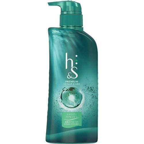 h＆s シャンプー リフレッシュ ポンプ ( 370ml )/ h＆s(エイチアンドエス) : 4902430745031 : 爽快ドラッグ - 通販  - Yahoo!ショッピング