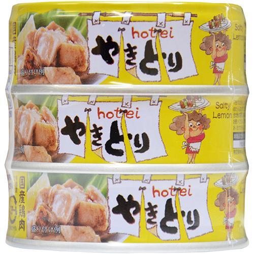 ホテイフーズ やきとり塩レモン味 3缶シュリンク ( 70g*3缶入