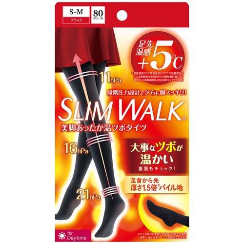 スリムウォーク 美脚あったか温ツボタイツ SM ( 1個 )/ : 爽快ドラッグ