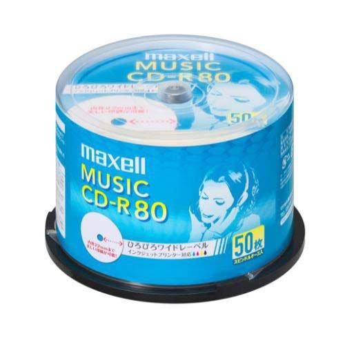 マクセル 音楽用CD-R CDRA80WP.50SP ( 50枚入 )/ マクセル(maxell