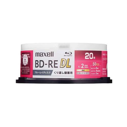 マクセル 録画用ブルーレイディスク BD-RE DL 1〜2倍速記録対応 マクセル 録画用ブルーレイディスク BD-RE DL 1〜2倍速記録対応