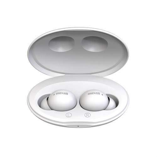 マクセル Bluetooth対応 完全ワイヤレスカナル型ヘッドホン ホワイト