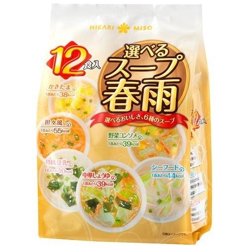 ひかり 選べるスープ春雨 12食入 ひかり味噌 爽快ドラッグ 通販 Yahoo ショッピング