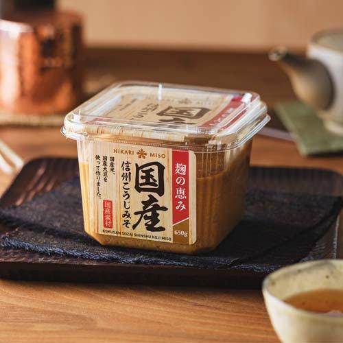ひかり味噌 国産素材 信州こうじみそ ( 650g )/ 味噌 信州みそ