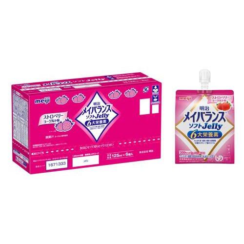 【明治】メイバランスゼリー 明治 メイバランス ソフト ゼリー バラエティBOX B ( 125ml*24個入
