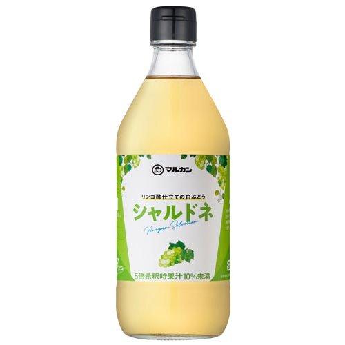 リンゴ酢仕立ての白ぶどう シャルドネ ( 500ml )/ マルカン酢 : 爽快