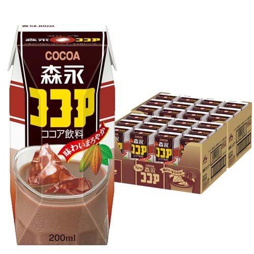 森永ココア ( 200ml×24本入 )/ 森永 ココア 紙パック 常温保存 飲み